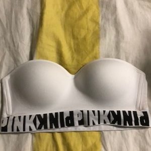 Pink by Victoria secret strapless bra